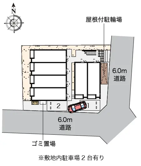 東松山市高坂 月極駐車場